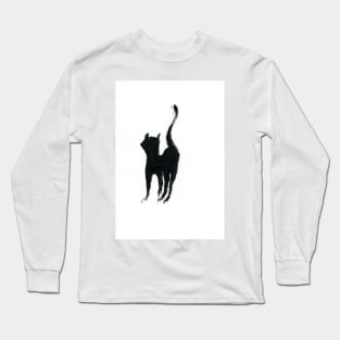 Cleo the black cat Long Sleeve T-Shirt
